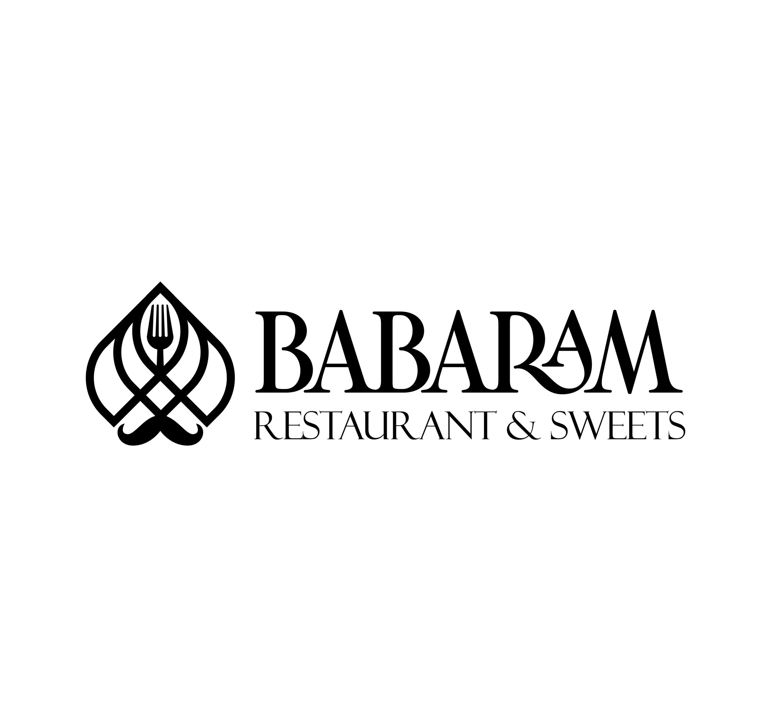 babaram bw logo